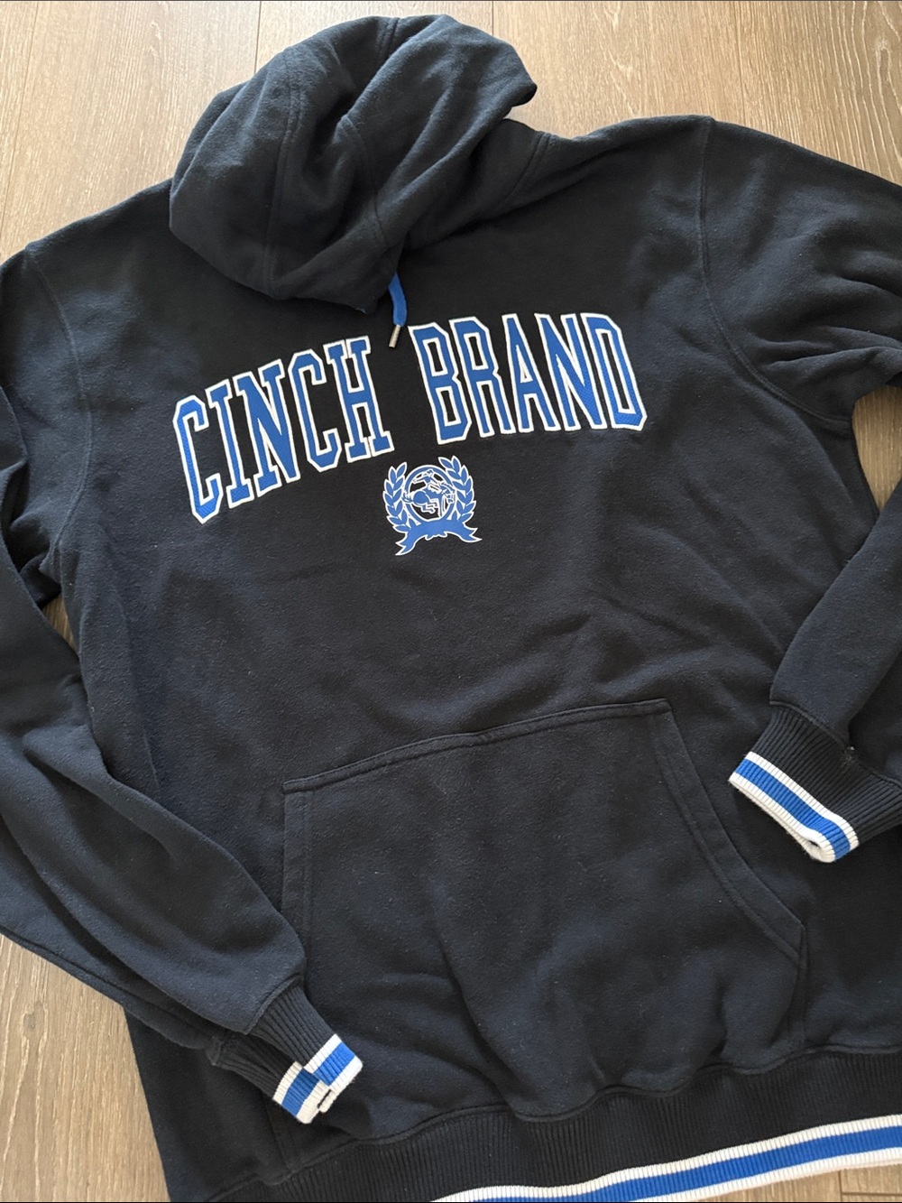 Cinch Mens Pullover Hoodie Size Large